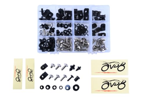 Kit visserie carénages M5 M6 aluminium visserie moto BMW K1600GT GTL 2012 2013 2014
