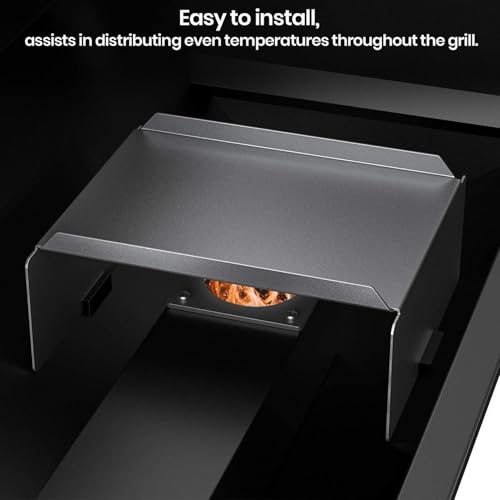 Baffle de barbecue en acier inoxydable plaque de rechange robuste