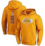 Dear, you James Basketball Hoodie Sweatshirt,23# Basketballjacke Schlampe,atmungsaktiv,Gelb,L