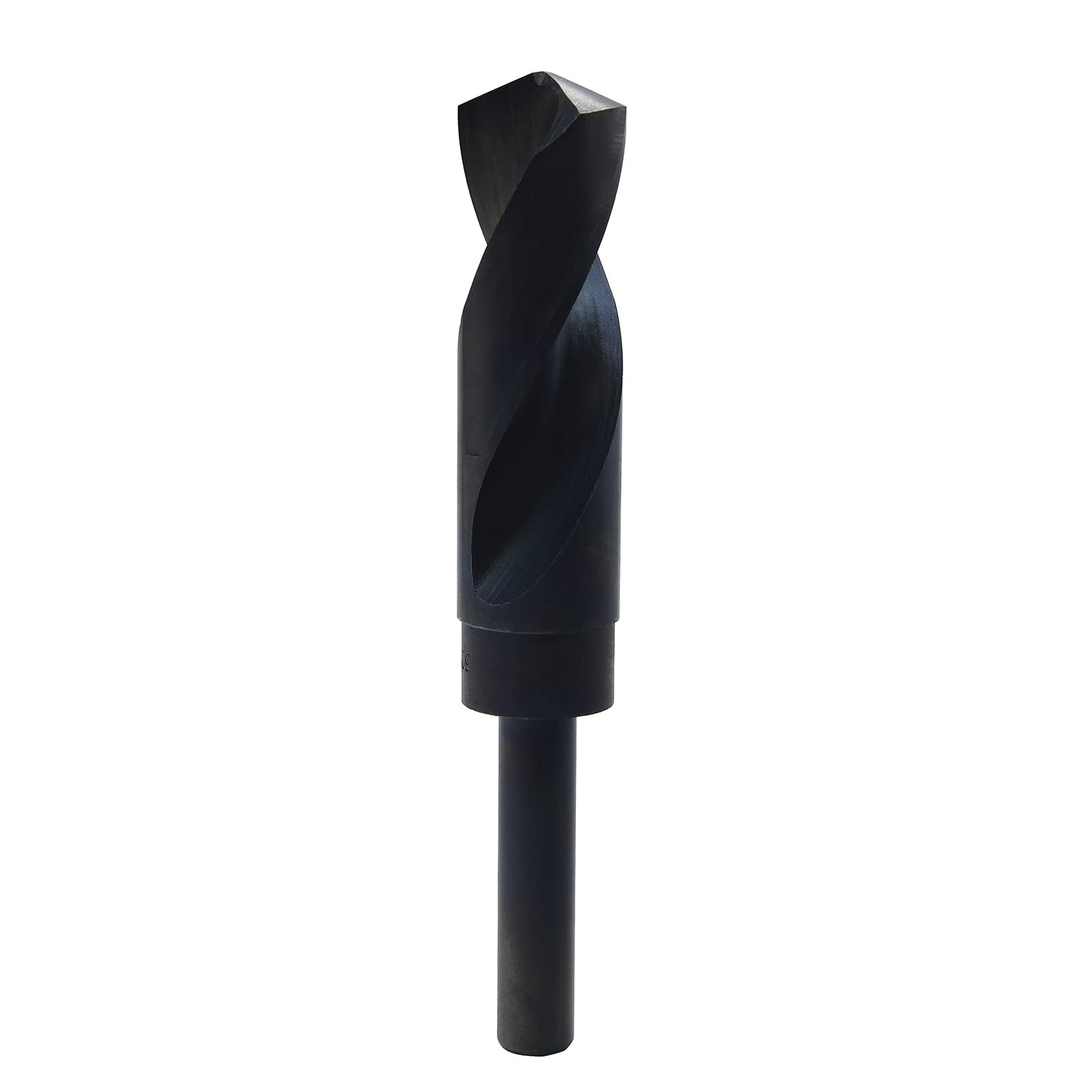 MaxTool Broca plateada y Deming de 1-1/32 pies (Prentice); acero de alta velocidad M2; punto de 118 grados; vástago reducido OAL de 6 pulgadas de óxido negro; SD02B00R102
