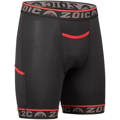 ZOIC Essential Liner - 7" Inseam Men's Mountain Bike Cycling Liner Short (US, Alpha, XX-Large, Regular, Regular, Black) Cover