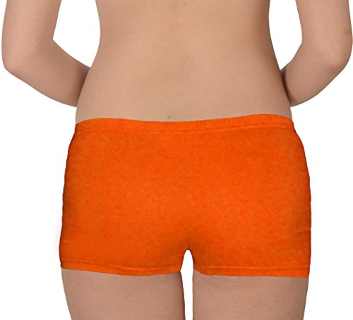 Image of Selfcare Women Soft Cotton Sinker Mid Waist Boyshorts Panties with Concealed Elastic Panel Pack of 3