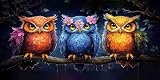 Regalo Perfecto Decoración Hogar: La pintura de diamantes terminada es una obra de arte única, perfecta para decorar salas de estar, dormitorios, estudios y más. También es un regalo de cumpleaños o festivo considerado y creativo para amigos y familiares