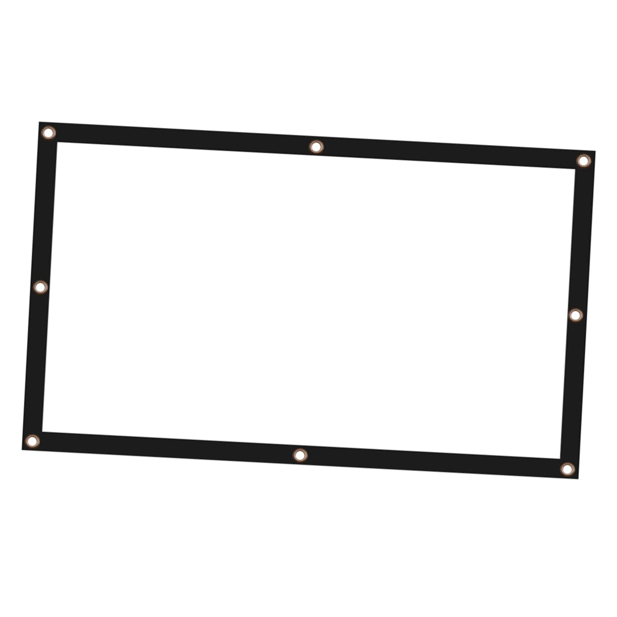 Écran de projection portable blanc Uonlytech format 16:9 pour projecteur salon - 8