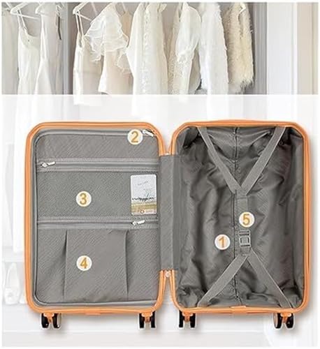 Carry On Luggages Suitcase Luggage Carry On Lightweight Suitcase Travel Luggage with Spinner Wheels Suitcase Luggage Suitcases (F-20in2