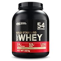 Optimum Nutrition Gold Standard Vanilla Whey Powder, 1.62kg, Vegetarian