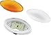 Gold Stars F3528007 Cool White RV LED Oval Porch Light (Fixture w/Clear Amber Lens ON/OFF Switch 110 or 170 LUM)