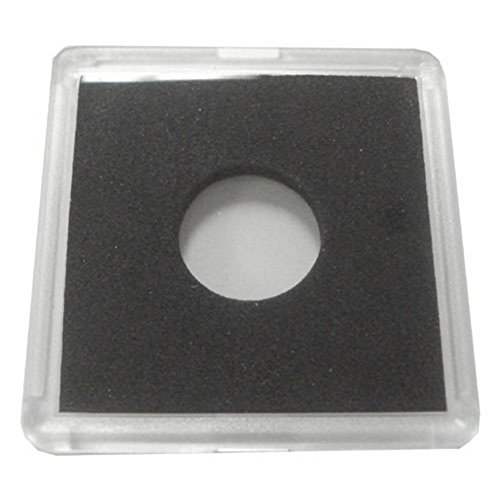Portamonedas plástico 2x2 con inserto negro 25 piezas