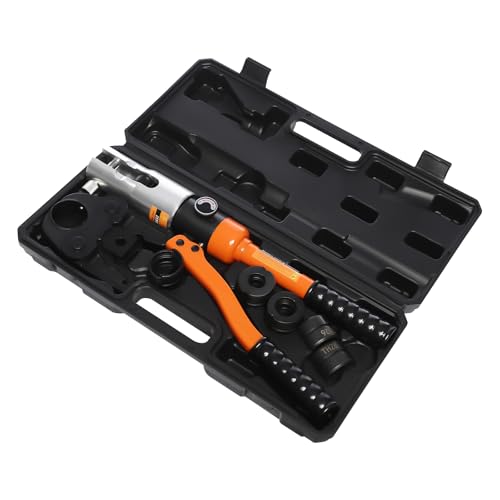 Alicates de prensa hidráulica profesional 10 t, contorno TH para tubo compuesto de aluminio multicapa PEX PB, con matrices TH16 TH20 TH26 TH32 hasta 58 mm