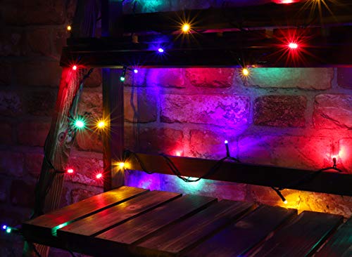 Feux de Chaîne LED 200 Multi Super Brillant multifonctions aux reflets magiques - 4