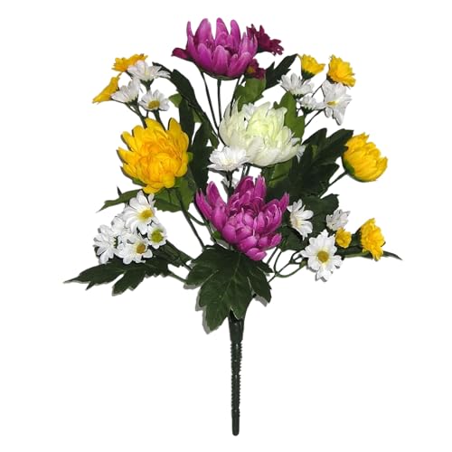 東京堂(Tokyodo) Arrangement まごころのお花 マムミックスブッシュ L FMV24145-zzz