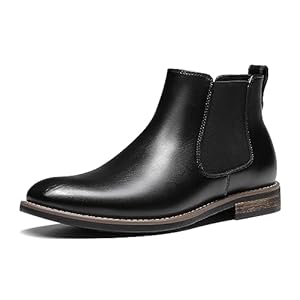 Bruno Marc Herren Chelsea Boots Wildleder Stiefel Stiefeletten