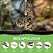 DBNESS Snake Climbing Rings, Ball Python Enclosure Enrichment Ring, Adjustable Playground Terrarium Decor Accessories for Corn Snakes, Garter Snakes, Iguana, Lizards, Chameleons, Parrot(Black)