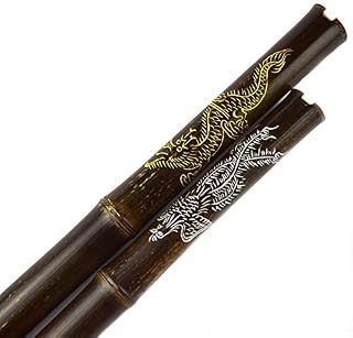 Xiao, Chinese Bamboo Flute Xiao, 1 Section, for Beginner (8 Holes G Key)