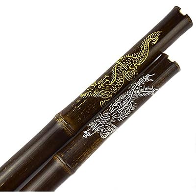 Xiao, Chinese Bamboo Flute Xiao, 1 Section, for Beginner 8 Holes G Key