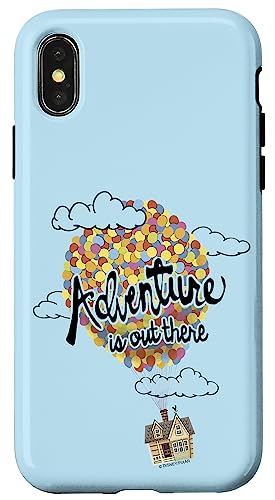 Coque iPhone X/XS Disney Pixar Là-haut motif ballons pour protection de smartphone