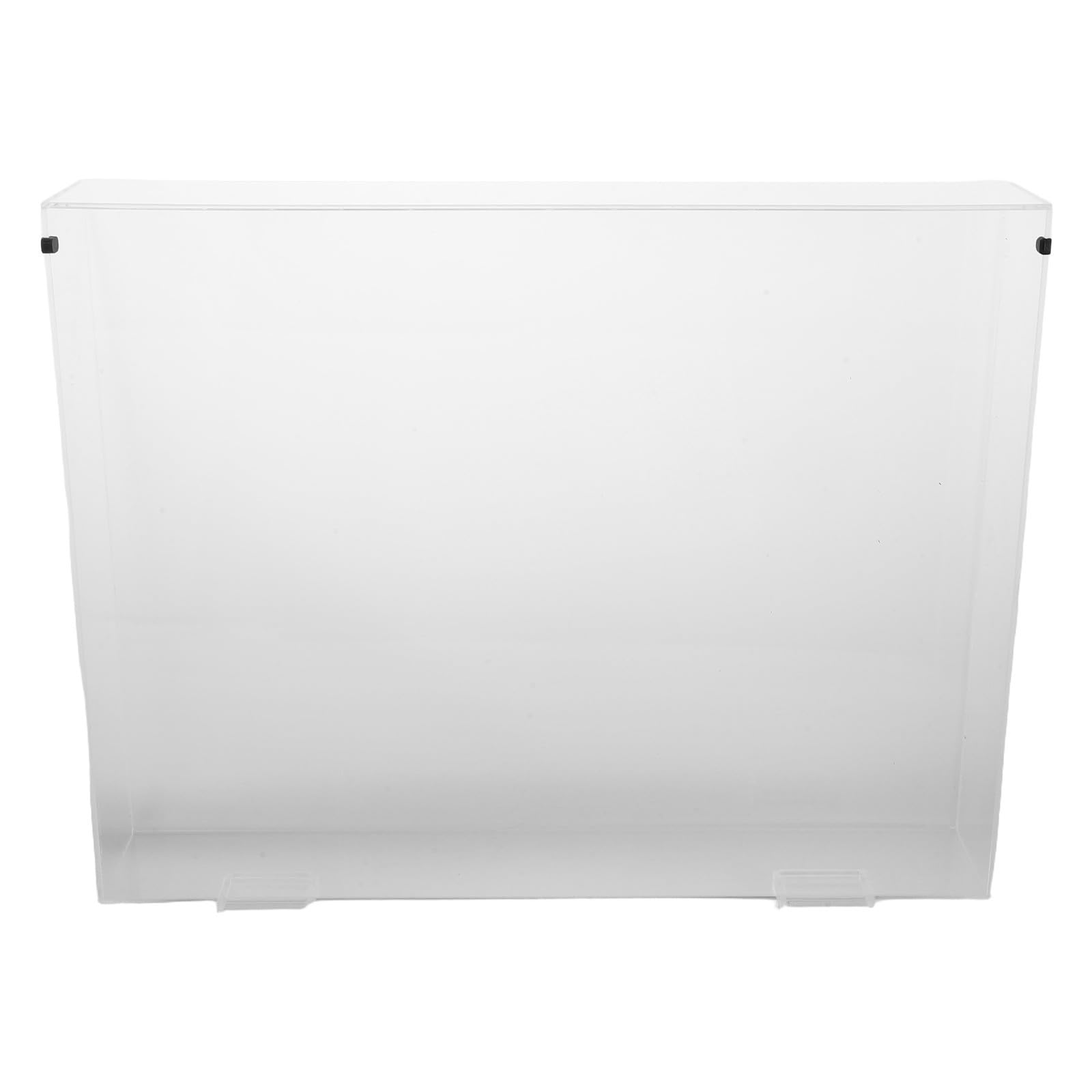 POPETPOP Tapa Cuadrada de Acrílico para Tocadiscos, Diseño Moderno y Retro, Resistente Humedad, Acceso Fácil, Protección Antipolvo para Equipos de Audio en Casa