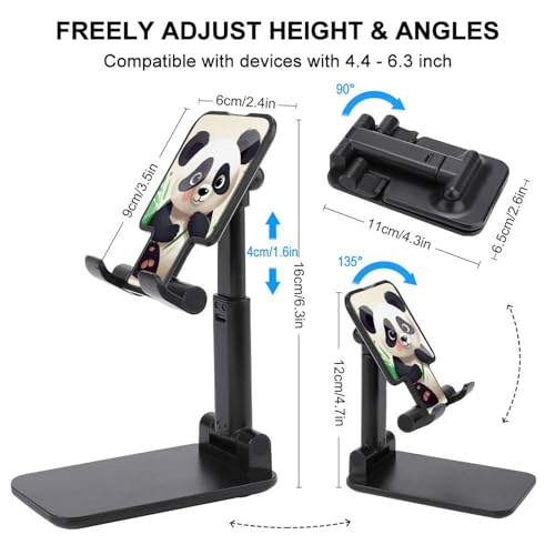Support de téléphone portable pliable pour éviter les douleurs
