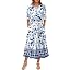Floral Gradual Blue