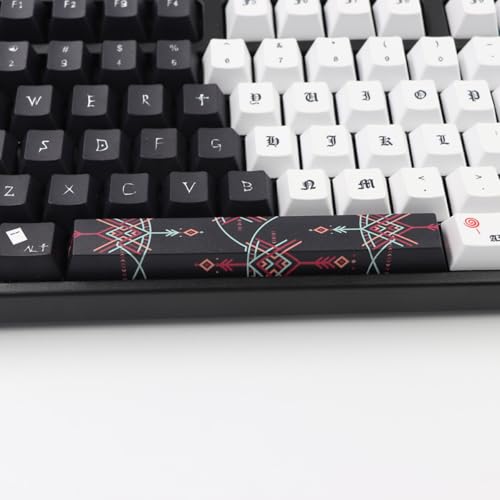 Tecla mecánica PBT SEWACC con sublimación de 5 caras para teclado gaming retroiluminado 4