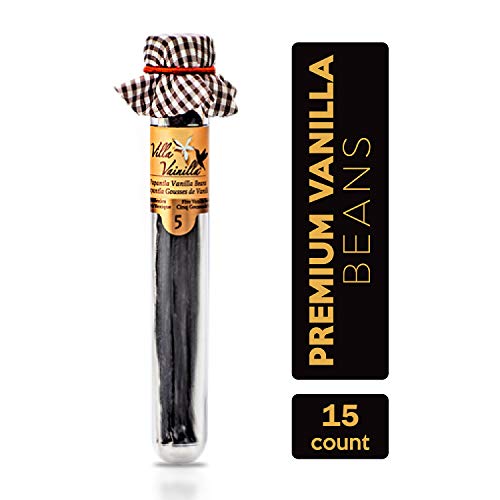 Villa Vainilla Pure Mexican Vanilla Beans (15 whole vanilla beans)