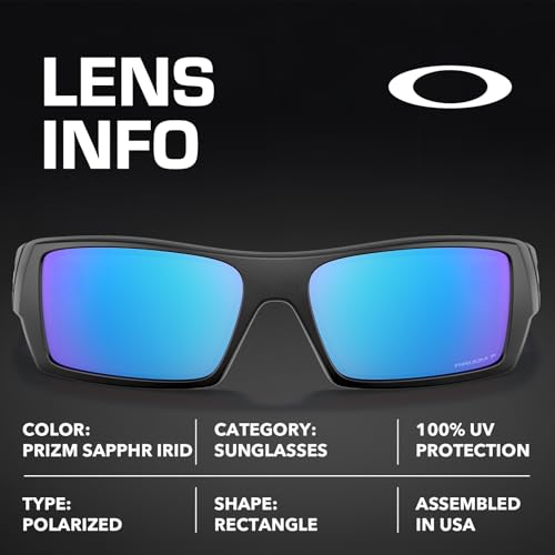 Oakley OO9014 GASCAN - Polarized/Non-Polarized - Rectangle Shape Sunglasses with Official Eyewear Kit Bundle4