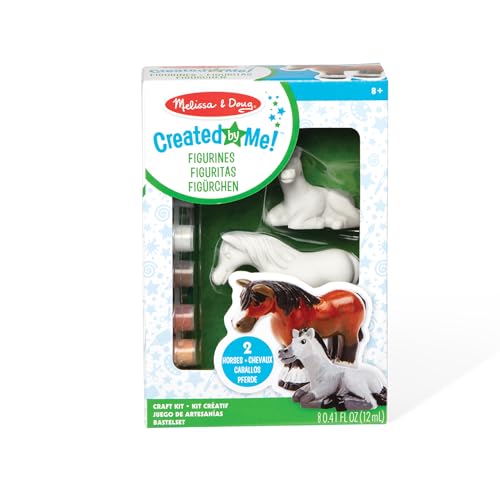 Image of Melissa & Doug Horses Figurines Arts and Crafts Developmental Toy 3+ Gift for Boy or Girl