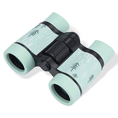Compact Shockproof Binoculars For Kids Bird Watching, 5X30 High Resolution Clear Waterproof Optics Binocular, Boys Girls Best Gifts For Birthday, Camping, Outdoor Games, Hiking #TOP3