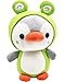 Morbidi Bambola Rana Pinguino Peluche per Capretto Pupazzi Peluche Rana Cute Bambole di Pezza Animali di Peluche Giocattolo di Peluche Ripiene Animale Morbido Rana Peluche Giocattoli per Bambini 25 CM