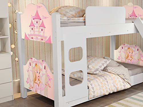 Beliche Infantil Princesa com Escorregador e Colchão