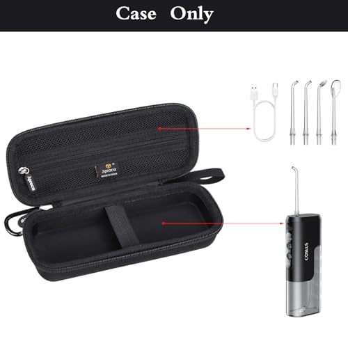 Étui pour hydropulseur COSLUS Mini et accessoires sacoche portable Aproca Noir