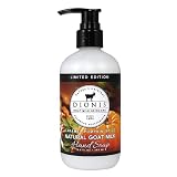 Dionis - Goat Milk Skincare Caramel Pumpkin Spice Scented Hand Soap (8.5 oz) - Made in the USA - Cru