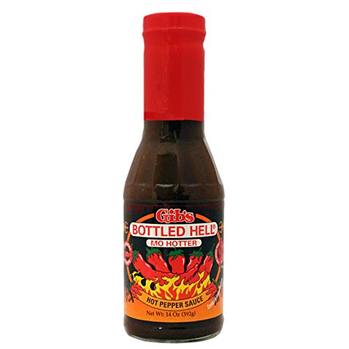 Gib's Bottled Hell"MO Hotter" Hot Pepper Sauce - Case of Twelve