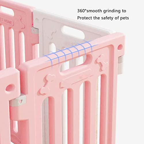 Parc pour chien intérieur et cage à lapin modulable plastique robuste - 6
