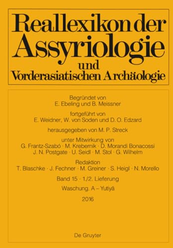 Reallexikon Der Assyriologie Und Vorderasiatischen Archäologie Lieferung 1/2 (15)