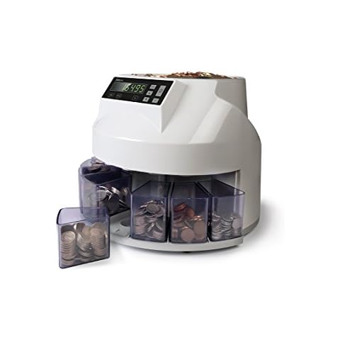 Safescan 1250 GBP - Coin counter and sorter for GBP, Grey, 35.5 x 33 x 26.6 cm Cover