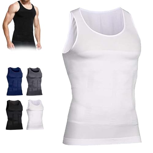 2025 Selure Shaping Tank Men, Selure Compression Shirt, Shaping Sleeveless Shirts for Men Build A Toned Body