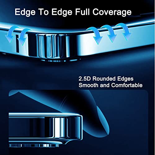 Soopur [2 Pack Compatible With Iphone 12 Pro Max 6.7" Matte Privacy Screen Protector, Anti-Glare Anti-Spy Scratch Resistant Tempered Glass Film, Anti-Shatter, Rounded Edge Full Coverage #TOP4