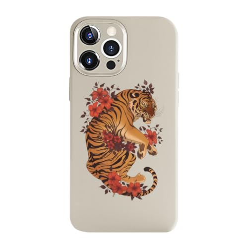 Amazon.co.jp: タイガー 虎 花 トラ とら iPhone13Proケース iPhone