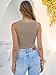 ANRABESS Tank Tops for Women V Neck Ribbed Knit Slim Fitted Sleeveless Basic Tee Tanks Casual Summer Clothes 2026 Light Khaki M