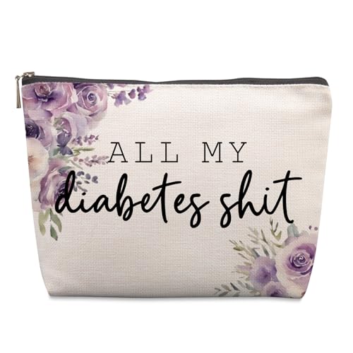 Lcoanriut Diabetes Travel Case & Gag Gifts for Women & Moms