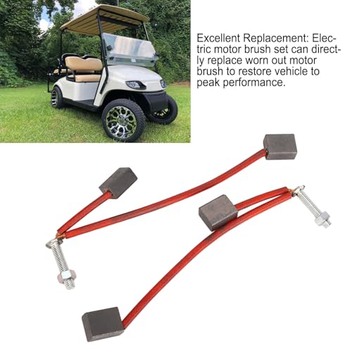 Starter Brush Set for EZGO Club Car, Pack of 2, Metal Electric Motor Brush Set, 103347301 114 01 2034AS, Generator Brush Replacement by Estink - Used condition - Image 3
