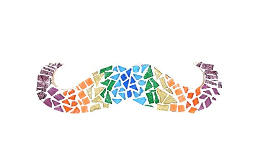 Milltown Merchants Smooth Mosaic Pieces (400-450 Per Bag), 1 Pound (16 Oz.) (1 Pound, Orange) #TOP4