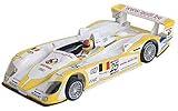  Audi R8 Pro SCX Blanco-Amarillo 1/32