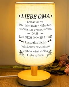 Prstenly Oma Liebe Tischlampe Modell 1
