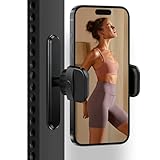 Base en silicone protectrice pour montage sans rayures: La base magnétique de ce support téléphone de sport est recouverte d'une couche supplémentaire de silicone, garantissant que vos équipements de fitness restent parfaitement protégés. Que vous l'utilisiez sur des machines, des racks à squat ou d'autres équipements, la base en silicone douce offre une protection supplémentaire et préserve l'état de votre matériel