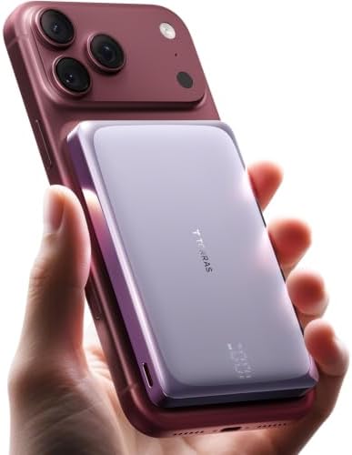 （11:30時点） TORRAS MiniMag Pro モバイルバッテリー 半固体電池 10000mAh MagSafe対応 PD30W PSE認証済 雲紫・パープル