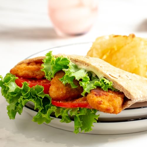 Image of Toufayan Everything Smart Pockets Pita Bread | Pre-Cut & Scored Sandwich Pockets | Freeze on Arrival (3 Packs, 18 Total)