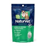NaturVet – Digestive Enzymes - Plus Probiotics & Prebiotics – Helps Support Diet Change & A Healthy Digestive Tract – for Dogs & Cats – 10 oz Powder