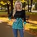 Tops for Women 3/4 Length Sleeve Work Dressy Casual Blouses Tunics Crewneck Pullover Fashion Summer and Fall Shirts